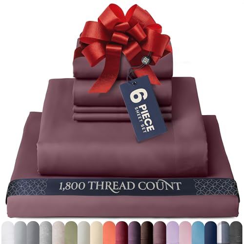 BELADOR Juego de sábanas suaves y sedosas para cama individual XL, sábanas de lujo para cama individual XL, sábanas de ajuste seguro con elástico y transpirable, juego de fundas de almohada, sábanas