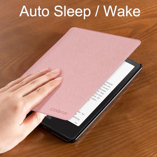 Image of CoBak Case for 7 inch E-Readers - All New PU Leather Cover with Auto Sleep Wake Feature for E-Readers 2024 Released