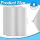 SLTAXAR 8 Stück Aluminium Platte 0.5mm Dünne Aluplatte 30cm X 20cm Aluminiumplatte mit Schutzfolie Alubleche Aluminiumblech 0,5mm Dicke Aluminium Blech Alublech für Modellbau Messebau Diy Handwerk