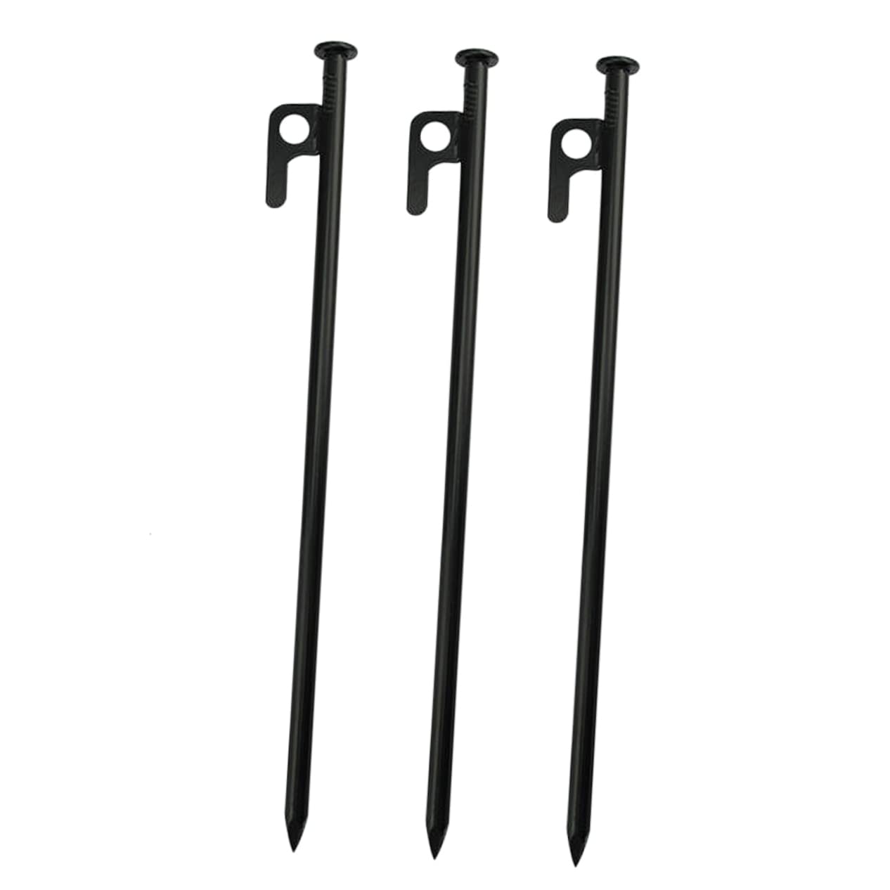 Estacas para tienda de campaña de acero inoxidable duraderas clavijas de 20 cm Toyvian