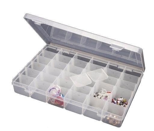 36 Grid Plastic Storage Medicine Pills Tools Jewelry Case Storage Organizer Box|Design - 273 for Home and Kitchen-image-22