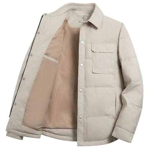 Veste en duvet col baseball manteau hiver chaud vêtement de travail mode jeune homme