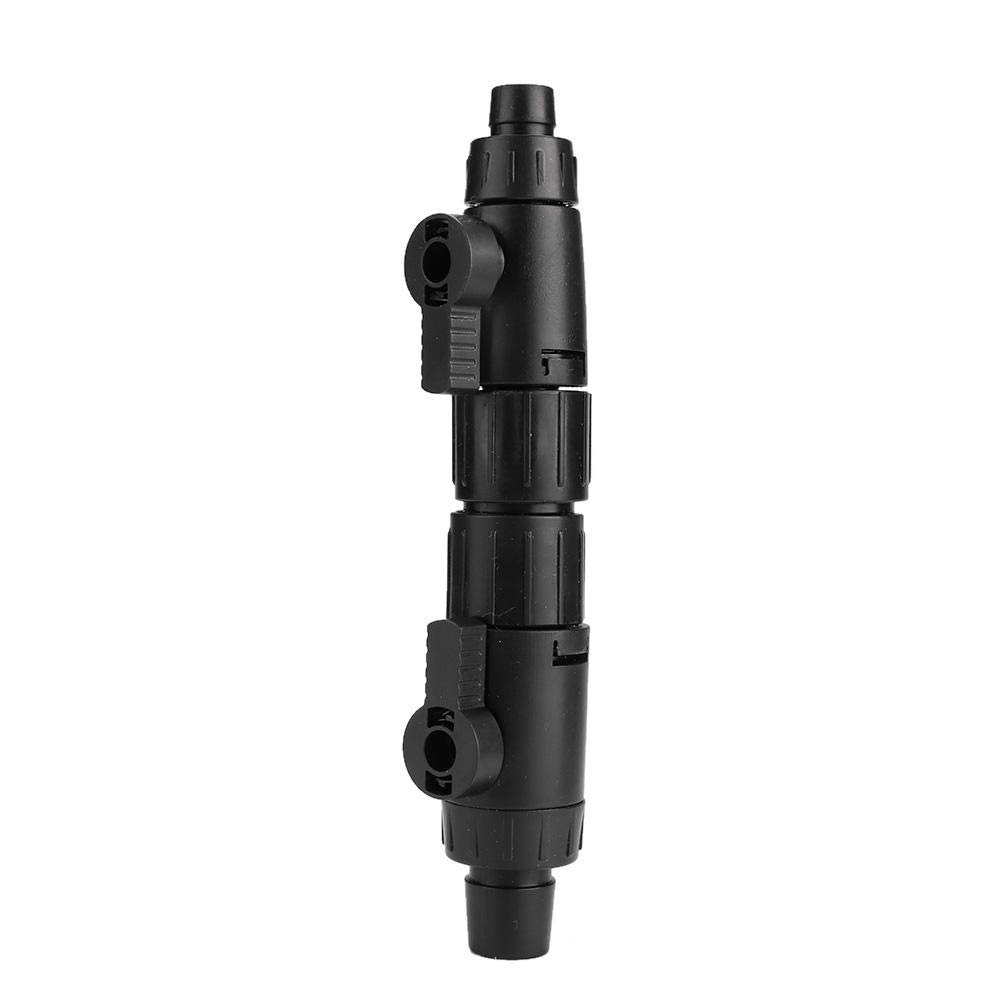 Pssopp Default Aquarium Hose Valve Pipe Valve Fish Tank Quick Release Connector Aquarium Water Control Valve Pipe Connector Adapter With Quick Release Handle(12Mm To 16Mm)