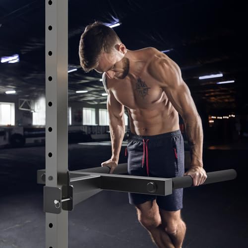 Kipika Y-Shaped Dip Bar for 2"x2"and 3"x3" Power Cage - Dip Bar Attachments for Home Gym - Heavy Duty Power Rack Attachments - Squat Rack Accessories for Strength Training - Image 3