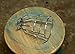#US Steel Bulb Guard, Clamp On Metal Lamp Cage, for Vintage Trouble Light Industrial