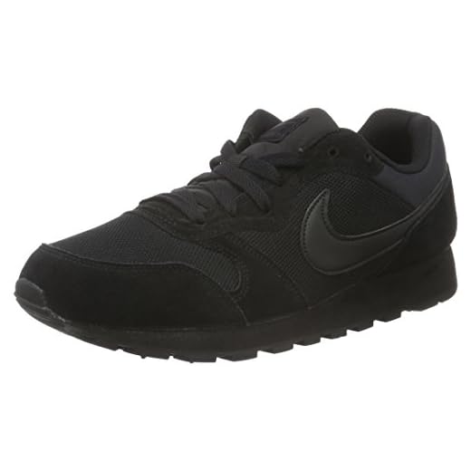 Nike MD Runner 2, Zapatillas de Running Hombre, Negro (2), 40