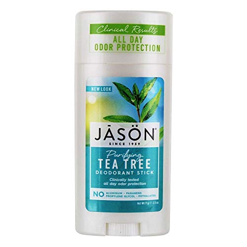 Jason Natural Products Tea Tree Deodorant Stick, 2.5 Ounce - 6 per case.