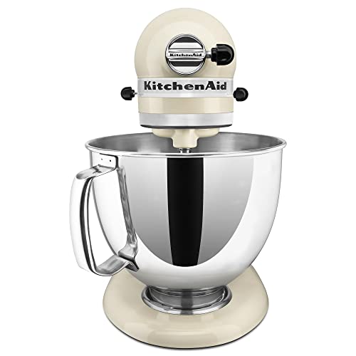 Kitchenaid Ksm150Psac Artisan Series 5-Qt. Stand Mixer With Pouring Shield - Almond Cream #TOP1