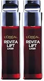 L'Oréal Paris Revitalift Láser Sérum Anti-Edad Triple Acción, Para una Piel como Nueva, Con Ácido Hialurónico, 30 ml (Paquete de 2)