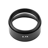 [AMÉLIORER LA VISIBILITÉ] Améliorez votre expérience visuelle avec l'objectif auxiliaire du microscope stéréo 0,7X, qui agrandit efficacement votre champ de .