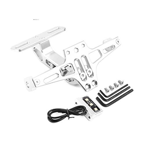 Support de Plaque pour Honda CB400 Éviter la Bavette d'Origine Support Arrière Argent
