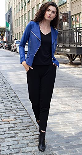 Liquid Leather Biker Womens Jacket3