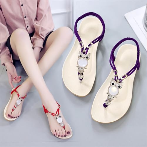 Sandals for Women Slip On Comfortable Travel Slippers for Women4