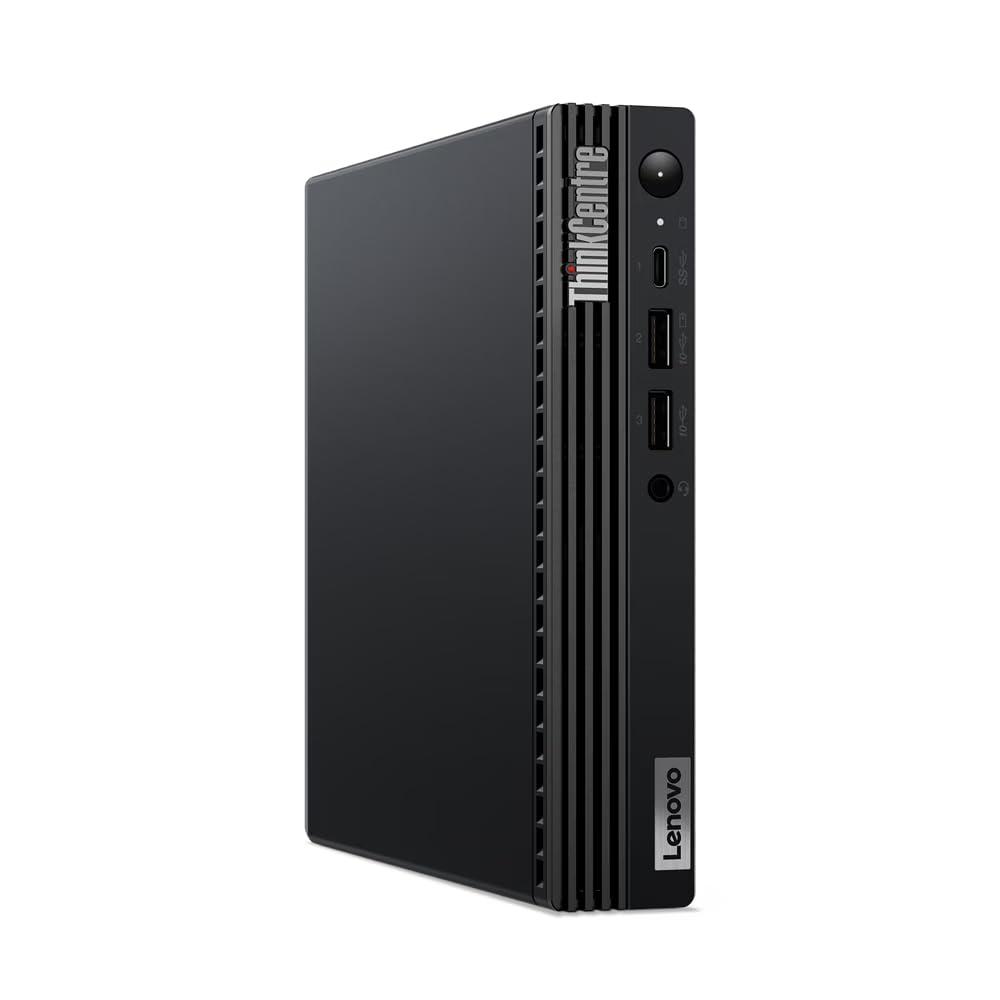 Lenovo ThinkCentre M70q Tiny Intel Six Core i5 10400T 256GB SSD Festplatte 16GB Speicher Windows 11 Pro Desktop Computer Mini PC (Generalüberholt)