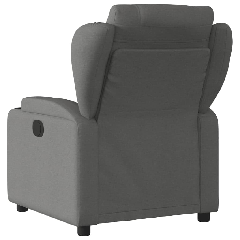 ARKEM Sillón reclinable de Tela Gris Oscuro Sofa Individual Sillon Masaje Relax Sofa 1 Plaza - 372404