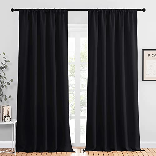 NICETOWN Halloween Blackout Window Curtains, 2 Panels 52x95