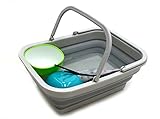 camping eimer waschschüssel mehrzweckeimer Doppelgriffe zum einfachen Tragen