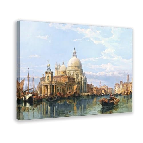 Toile Venise Santa Maria Della Salute par Stanfield 61x91cm