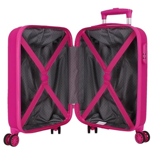 Miniatura 5 de Disney Joumma Minnie Helpers Maleta De Cabina Rosa 33x50x20 Cms Rígida Abs Cierre De Combinación Lateral 28,4l 2 Kgs 4 Ruedas Dobles Equipaje Mano