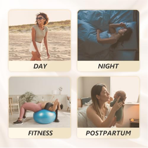 Image of MOLLIS Disposable Period Underwear, Postpartum Panties, XXL, Beige, 16Ct