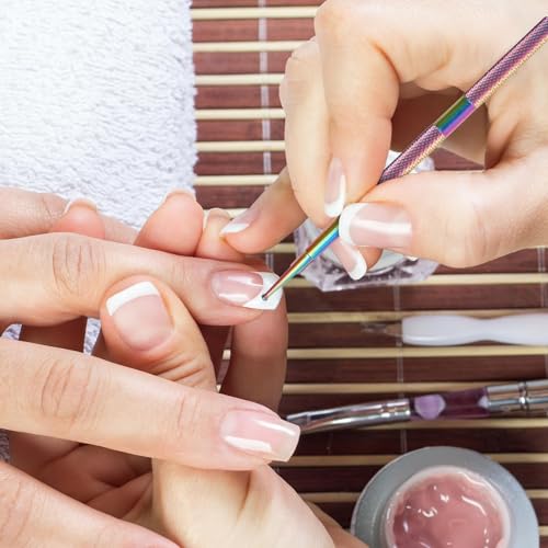 Ferramenta de pontilhamento de unhas, 4 peças, ferramenta profissional de pontilhamento de unhas com