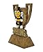 Decade Awards Spelling Bee Cup Trophy - 6 Inch Tall | Linguistic Brilliance Award | Celebrate Academic Excellence with a Colorful Spelling-B - Engraved Plate on Request
