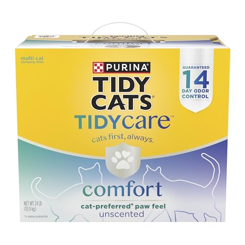 Purina Tidy Cats Tidy Care Comfort Unscented Clumping Cat Litter Odor