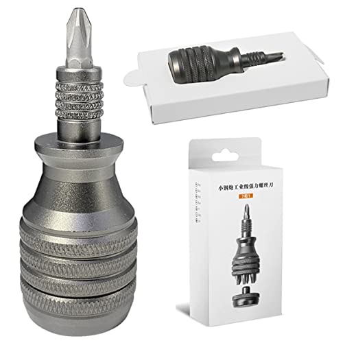 7 in 1 mini cacciavite cacciavite in titanio 1/4