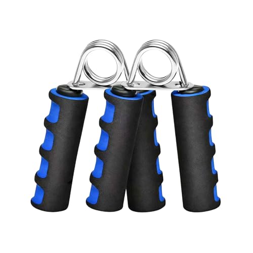 E-smartinlife Hand Grip Strengthener Set, Finger Gripper - Soft Foam Hand Exerciser for Quickly Increasing Wrist Forearm and Finger Strength, 2 Pack