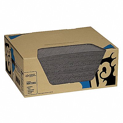 Absorbent Mat Pad, 14 gal, PK100