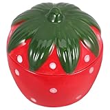 Photo Gallery imikeya portacandele in ceramica alla fragola, contenitore decorativo per gioielli, contenitore decorativo in ceramica, contenitore decorativo da cucina, contenitore da tè, contenitore rosso Photo Gallery imikeya portacandele in ceramica alla fragola, contenitore decorativo per gioielli, contenitore decorativo in ceramica, contenitore decorativo da cucina, contenitore da tè, contenitore rosso