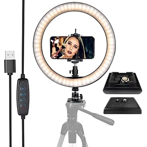 DaVoice Tripod Quick Release Plate & LED Ring Light Cover