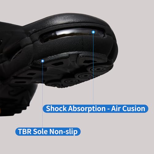 Livrerpi Men's Air Cushion Athletic Slide Sandals Fashion Breathable Design with Non-Slip Sole for Sport and Walking3