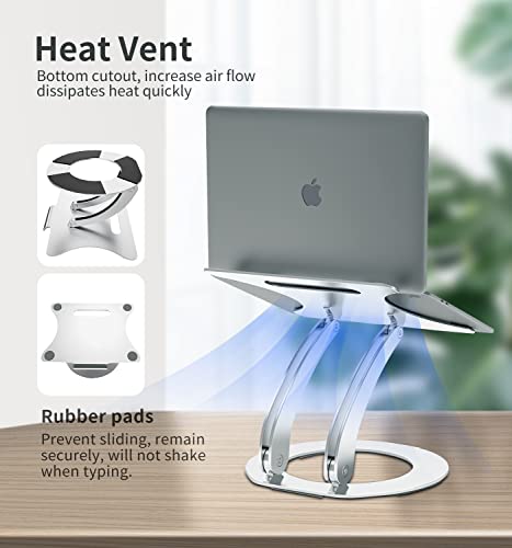 Laptop-Stand-for-Desk-JZBRAIN-Adjustable-Laptop-Stand-Foldable-Ergonomic-Computer-Stand-Holder-Compatible-with-10-15-MacBook-Air-Pro-Lenovo-Dell-Tablet-Silver