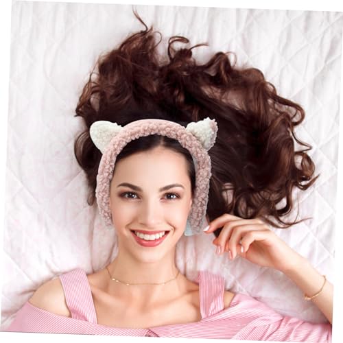 VICASKY 1pc Adorable Plush Ear Cover for Boys and Girls Winter Earmuffs Cat Ear Design Soft and Skin-friendly for Cold Weather Birthday and2