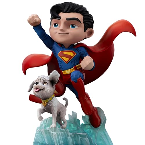 Iron Studios Statue Minico Superman et Krypto Superman : Legacy 16,62 cm