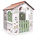 Chicos - Play Cottage | Robustes In- und Outdoor Kinder-Spielhaus mit Licht, Sound, aufklappbaren Fenstern & Katzenklappe | Ab 2 Jahren (89608)