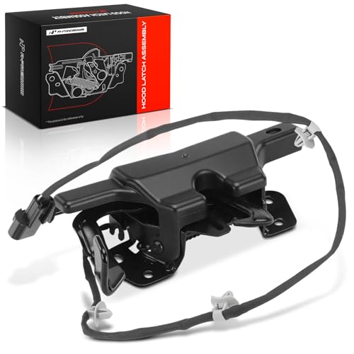Image of A-Premium Hood Latch Lock Compatible with Hyundai Sonata 2015-2017, Front Hood Lock Engine Bonnet Latch Assembly