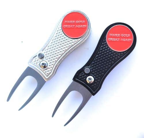 Outil de réparation de divot de golf switchblade et marqueur magnétique MGGA - 3