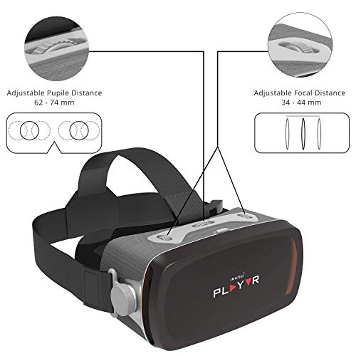 Irusu-PlayVR-Premium-VR-Headset-Without-Remote-Controller-for-Smartphones-for-Experiencing-Virtual-RealityGrey