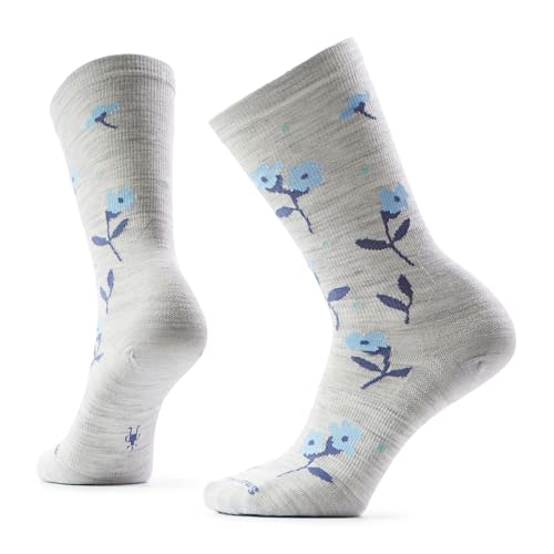 Smartwool Womens Everyday Crew Socks - Ash - Medium