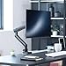 VIVO Premium Aluminum Full Motion Single Ultrawide Monitor Desk Mount Stand with Lift Engine Arm, Fits Screens up to 40 inches, STAND-V101BB