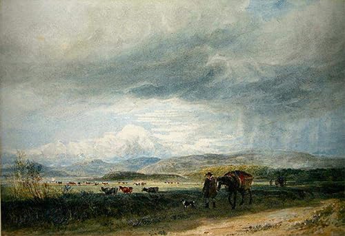 De célèbres tableaux imprimer de David Cox sur toile premium