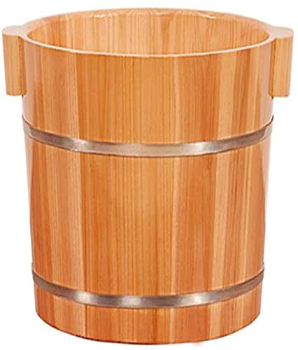 Spa de pies de madera de abeto portátil 40 cm