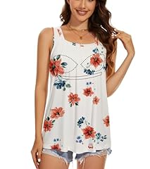 Square Neck-floral Print