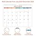 Calendar 2026, Wall Calendar 2026-2027 from January 2026 - June 2027, 18 Months Calendar with Premium Paper, Twin-Wire Binding & Hanging Hook, 8.5