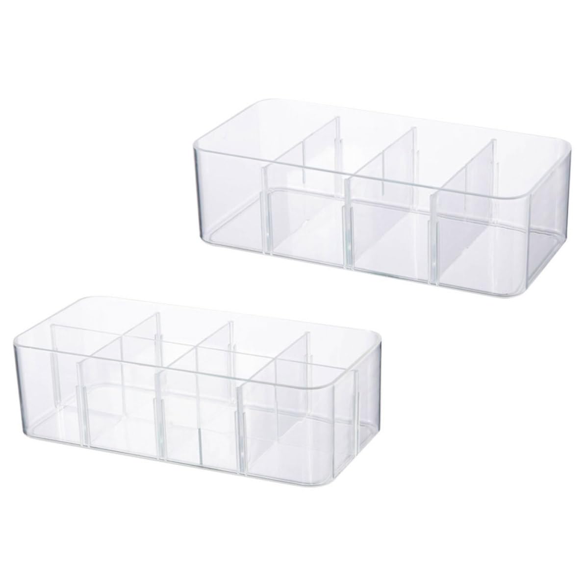 Boîte de rangement pour sous-vêtements UPKOCH en PS à 12 compartiments