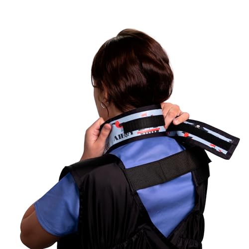 Image of Thyroid Shield /Collar with PVC Easy Clean Color Pirate .50mm PB Light Weight Radiation Protection