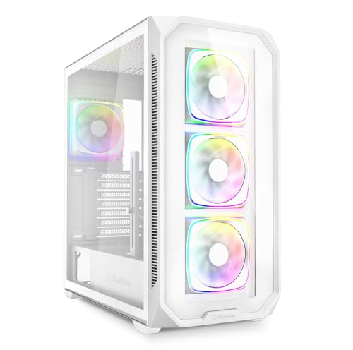 Sharkoon AK5G RGB White ATX - Carcasa para PC