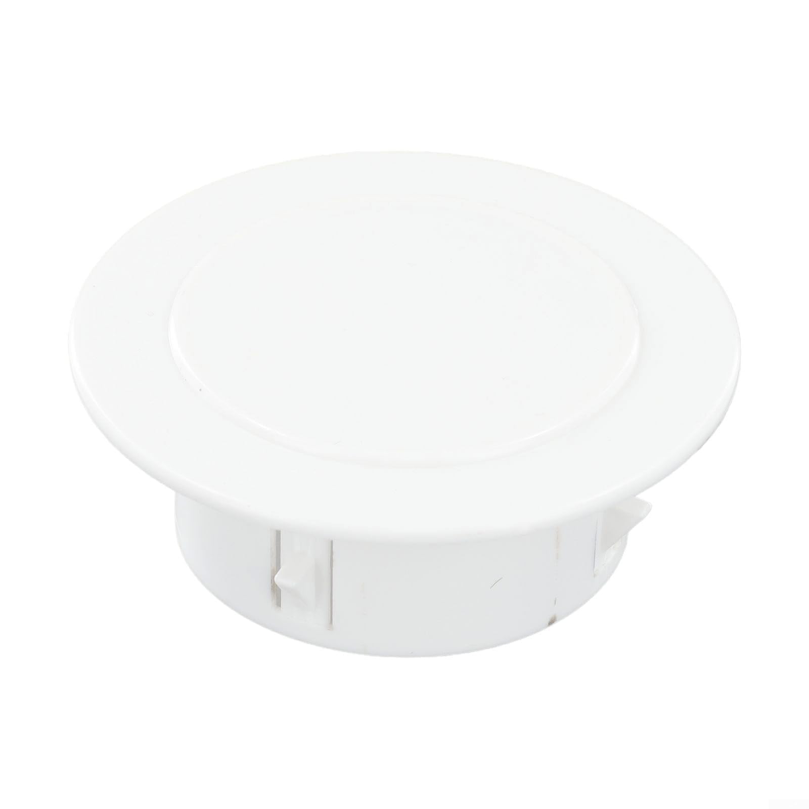 40-100mm Air Conditioning Hole Decorative Cover Plastic Detachable Wall Hole Cover for Air-conditioning Pipe Sealing Cover White Round(70mm)